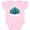 AD-Pink, variant on Inktastic Peacock Girls Baby Bodysuit