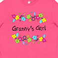thumbnail image 4 of Inktastic Grannys Girl- Bright Flowers Youth T-Shirt, 4 of 5