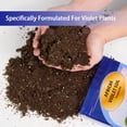 thumbnail image 2 of African Violet Potting Soil Mix 1qt, Pre-Mixed Acid Soil Ideal for African Violets to Ensure Optimal Nutrient Uptake and Vibrant Blooms, 2 of 3