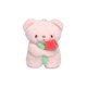 thumbnail image 1 of Muñeca de peluche con forma de oso rosa, 12 cm, 1 of 1