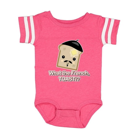 

Inktastic funny cute kawaii what the french toast design Gift Baby Boy Bodysuit