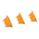 thumbnail image 4 of 3x Perillas de control de guitarra Hugo Amarillo Perilla de tono de guitarra, 4 of 7