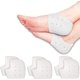 thumbnail image 1 of 3 pares de protectores de talón de silicona para hidratar y proteger los talones anti-agrietamiento y protectores de calcetines anti-secado y agrietado para plantillas ER, 1 of 5