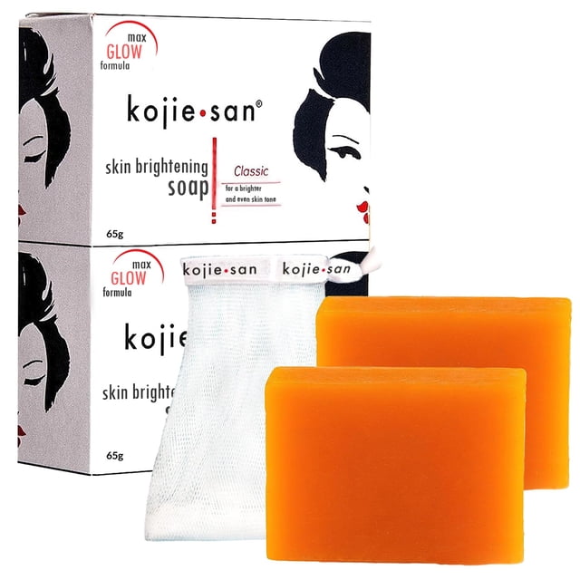 Jabón Kojie San Skin Brightening Original con ácido kójico 130 g x2