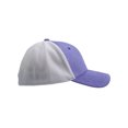 thumbnail image 3 of Top Headwear Heather Print Athletic Stretch Fit Baseball Hat - Lavender - LXL, 3 of 4