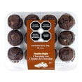 thumbnail image 1 of Mini Muffins chocolate con chispas 12 pzas, 1 of 4