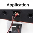 thumbnail image 5 of 4X Banana Plug to Speaker Cable,Speaker Wire Male Plugs(2Banana) 4N OFC HiFi 2M, 5 of 6