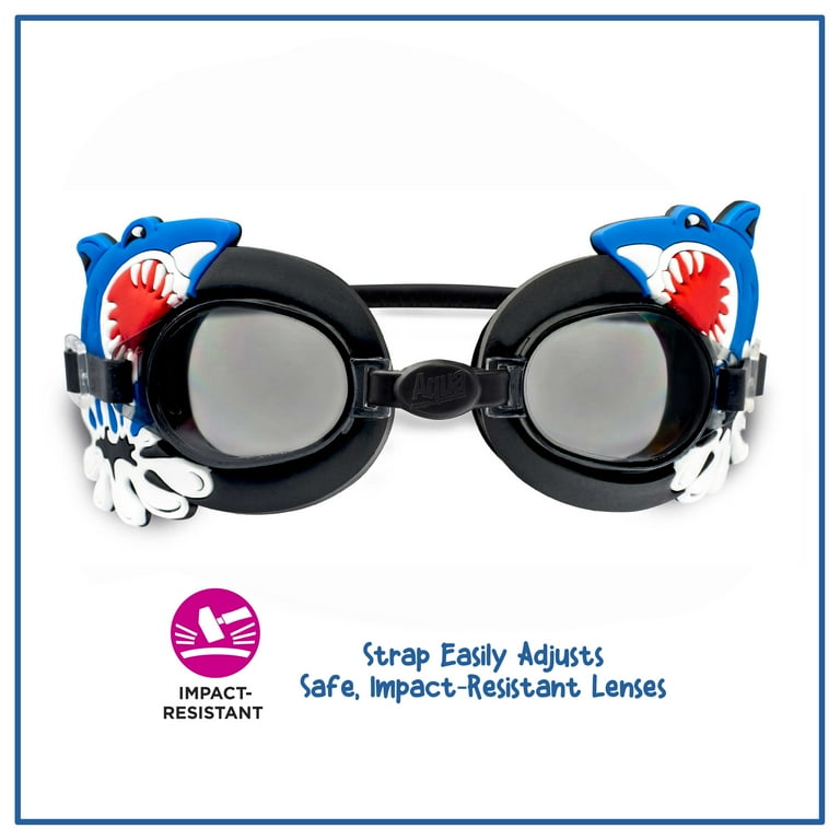 EyePop Shark 3 in 1 Swim Goggle Set for Children Multi Color Unisex