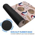 thumbnail image 6 of Long Mouse Pads for Desk,Pink Baseball Gear Pattern Desk Mats on Top Of Desks, Desk Mouse Pad Extra Large with 3mm Non-Slip Base and Stitched Edge for Gaming,Office,Work,Home 31.5"x11.8", 6 of 6