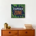 thumbnail image 4 of Creative Products Dinosaur Zone 12 x 12 Canvas Wall Art, 4 of 5