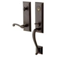 thumbnail image 1 of Baldwin 85355.102.LENT Stonegate Left-Handed Single Cylinder Oil-Rubbed Bronze Handleset with Classic Lever, 1 of 1