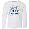 thumbnail image 3 of Inktastic Happy Birthday Mommy Long Sleeve Youth T-Shirt, 3 of 5