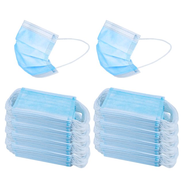 400pcs Tela No Tejida Mascarilla Desechable Mascarilla Antipolvo Bucle Earloop Sunnimix funda protectora unisex