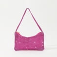 thumbnail image 2 of LQCrafK Women Evening Bags Rhinestone Clutch Purse Sparkly Cocktail Party Mini Handbag Cross Body Hobo Bag, 2 of 6