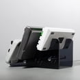 thumbnail image 2 of HUGFEGWE Acrylic Keyboard Display Stand Mechanical Computer Keyboard Stand Shelf for Desk 3 Tier Keyboards Storage Holder Detachable (Black) CJB91-104191, 2 of 9