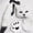White-3Pcs-Teeth, variant on Faux Fur Fox Tail Cat Wolf Mask Paw Tail Set, Plush Anime Animal Mask Ear Headband Fluffy Paw Gloves Halloween Christmas Party