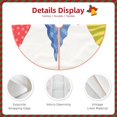 thumbnail image 3 of Fotbe Autumn Funny Gnomes Pattern Christmas Tree Skirt, Tree Skirts Plush Christmas Decorations, Christmas Tree Skirts Xmas Decorations Holiday Party Decor-36", 3 of 6