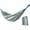 Ocean Blue (No Stand), variant on Double Portable Hammock with Space Saving Steel Stand and Carrying Case, 2 Person, 450lb Capacity, Multi Color, 118" x 46" x 39"