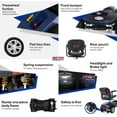 thumbnail image 6 of Compact Mobility Scooters for Senior, uhomepro Mobility Scooter w/ Headlight, Spring Suspension, Anti-Tip Wheel, Tilt Adjustable, Electric Wheel Chair for Elderly, 265LBS, Q14930, 6 of 11