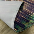 thumbnail image 5 of Ambesonne Nature Place Mats Set of 4, Fall Trees Forest Trunks, Standard Size, Green Brown, 5 of 6