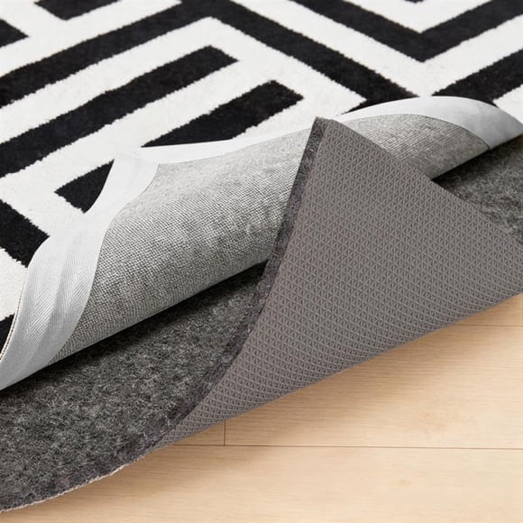 GORILLA GRIP Felt and Natural Rubber Rug Pad, 1/8” Thick, 5x7 FT Protective Padding for Under Area Rugs, Cushioned Gripper Pads for Carpet, Runn
