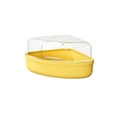thumbnail image 2 of TOOYFUL Hamster Sand Bath Box,Gerbil Sand , Hamster Bed, Cage Accessory Small Animal Toilet for Chinchilla Mice Small Animals Small Yellow, 2 of 10