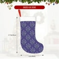 thumbnail image 4 of Naloa Lavender Flowers Christmas Stockings Decorations, Xmas Ornaments, DIY Personalized Farmhouse Decor for Home Family Party Tree, 4 of 7