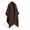 Brown, variant on Dark-gray Unisex Sherpa Wearable Blanket Poncho Shawl Cape Wrap for Adults