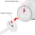thumbnail image 3 of Soporte de suelo para monitor de bebé de altura ajustable de 68,8 pulgadas para óptica infantil DXR-8 Pro, Eufy Spaceview/Spaceview Pro/Spaceview S, Nanit Pro, Motorola, Owlet Baby Monitor y cámaras c, 3 of 5