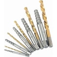 thumbnail image 4 of 10-Piece Cobalt Left-Handed Screw Extractor and Drill Bit Set, 4 of 5