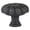 Medium Bronze, variant on Emtek 86230 Tuscany Fluted Round 1-1/4" Mushroom Cabinet Knob From The Tuscany Bronze