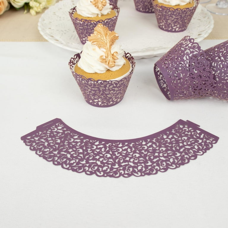 Purple Foil Cupcake Liner - OliveNation