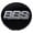 Black & Silver, variant on BBS  56 mm Center Cap, Carbon & Silver