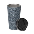 thumbnail image 2 of Balery Small White Flowers Pattern Insulated Coffee Travel Mug Stainless Steel Vacuum Coffee Cup Leakproof with Screw Lid Coffee for Hot/Iced Beverage - 500ml, 2 of 8