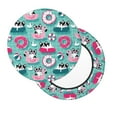 thumbnail image 2 of Kdxio Dogs With Swimming Print Elastic Bar Stool Cover Personalized Washable Stool Cover for Barbershop Home Bar Kitchen-13 inch, 2 of 7