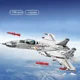 thumbnail image 5 of Bloques de construcción de la serie de armas de la Fuerza Aérea Militar, juguetes de avión Jet, chopper, J-15, tiburón volador, regalo de cumpleaños para niños,No box with 2 dolls, 5 of 7