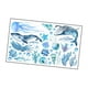 thumbnail image 4 of Pegatina de animales marinos , pegatina de pared de animales del océano, fondo resistente , calcomanía de pared para decoración, 4 of 8