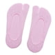 thumbnail image 3 of Calcetines invisibles para mujer, regalo de cumpleaños, calcetines transpirables con punta dividida para niña, con 2 dedos al descubierto Púrpura claro, 3 of 9