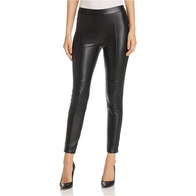 Leggings casuales acolchados hasta la rodilla 1.STATE para mujer negro 8