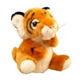 thumbnail image 3 of MERIGLARE Soft Tiger Puppet for Role Play, Finger Puppet for Preschool Learning , brown, 3 of 8