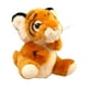 thumbnail image 3 of Guantes de títere de mano de animal de lujoso títere imaginativo tigre de peluche tigre tigre interactivo para enseñar regalo para niñas niñas marrón, 3 of 9