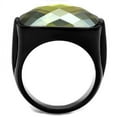 thumbnail image 2 of Anillo Color Negro Para Hombres de Acero Inoxidable Color Oliva, 2 of 4