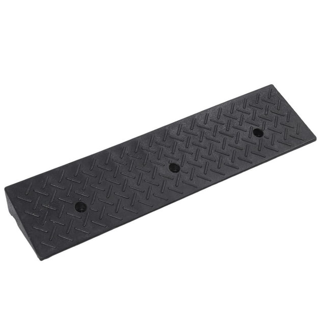 Rampa Rampa De Goma Resistente Para Acera, Portátil, De 3 Pulgadas De Altura, Rampas De Umbral De Entrada Para Coche, Topes De Velocidad Para Rueda De Coche De Carretera