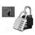 thumbnail image 2 of 4-Digit Waterproof Padlock for Outdoor Applications, 2 of 8
