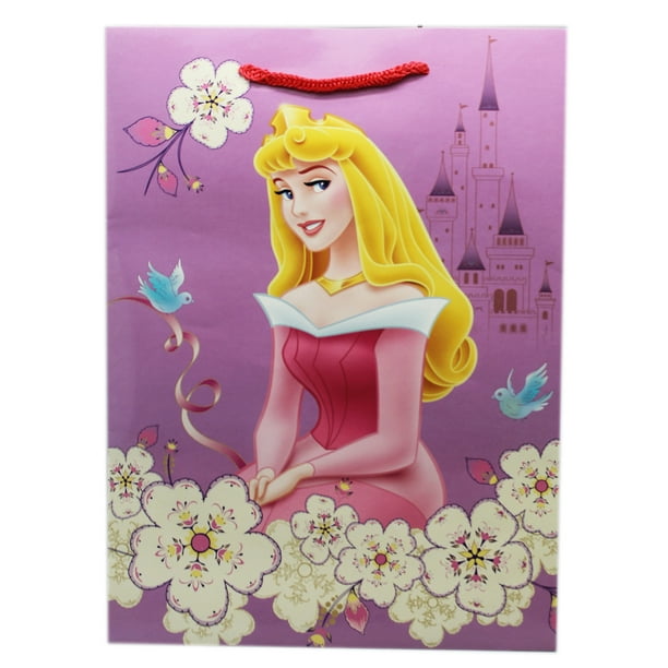 Disney Princess Sleeping Beauty Aurora Floral Medium Size Gift Bag