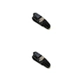 thumbnail image 4 of Sidaley Soportes para gafas, Clip para gafas de sol, rotación de 360 ​​grados, colgador para pulido de espejo, soporte para gafas, Negro Carbón 2piezas, 4 of 6