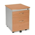 thumbnail image 3 of OFM Core Collection Modular Wheeled Mobile 2-Drawer File Cabinet Pedestal, in Maple, 3 of 3