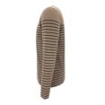 thumbnail image 3 of Playera George Talla M Manga Larga con Rayas Negras con Beige, 3 of 4