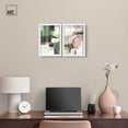 thumbnail image 3 of Silent Radiance Duo Shadowbox Print Blue Wall Decor by Art Remedy, White Frame, 10 x 15, 3 of 6