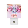 thumbnail image 1 of Baby Riki Luz nocturna LED con sensor de anochecer a amanecer para dormitorio, baño, pasillo, escaleras - Lámpara LED nocturna de enchufe, 0.5W - 1 pieza, 1 of 6
